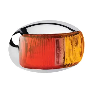 Narva 91605C 9–33 Volt Model 16 L.E.D Side Marker Lamp (Red/Amber)