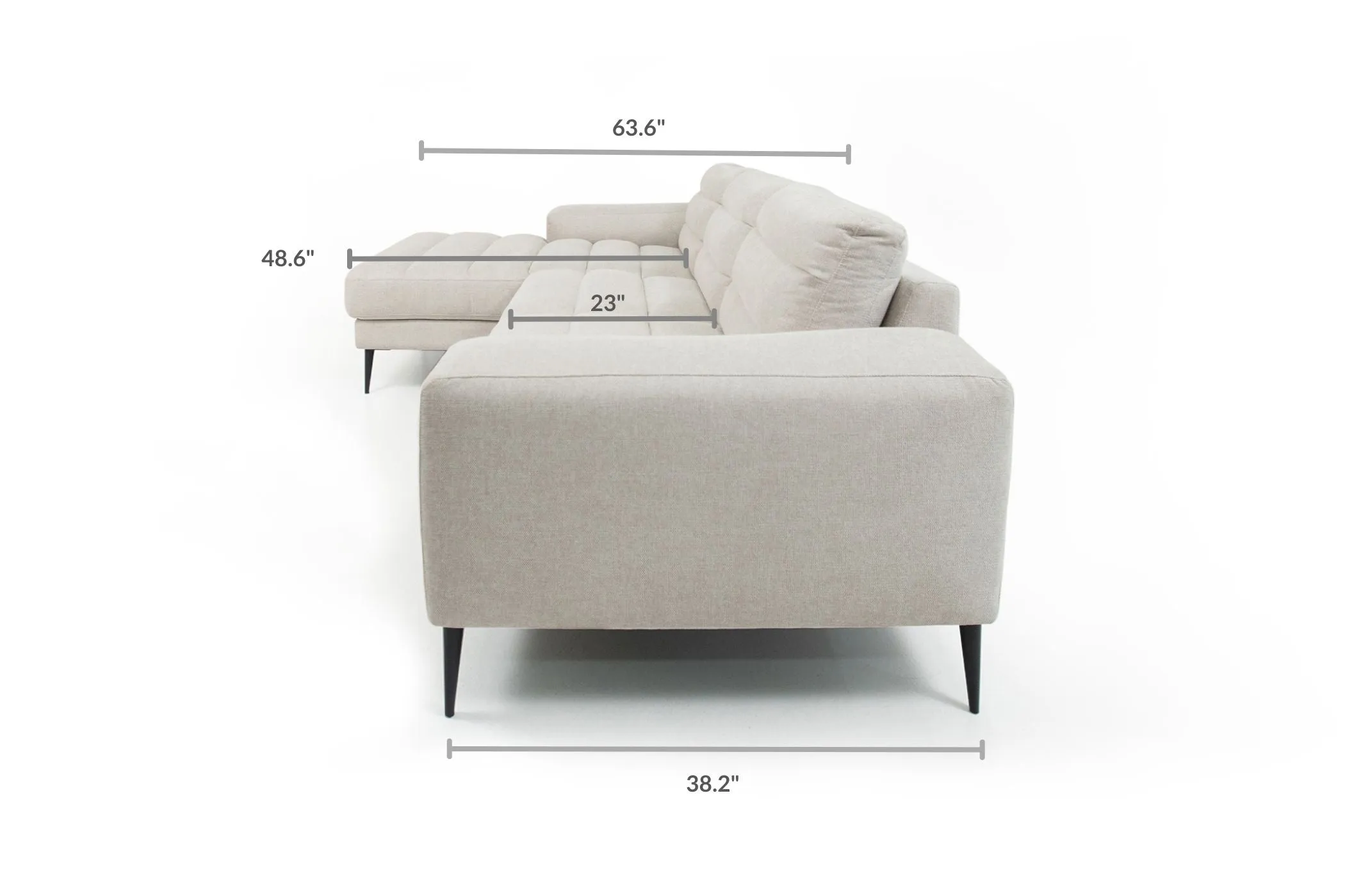 Newport Sectional Sofa - Left Hand