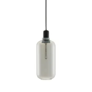 normann copenhagen | amp pendant lamp | smoke   black | large