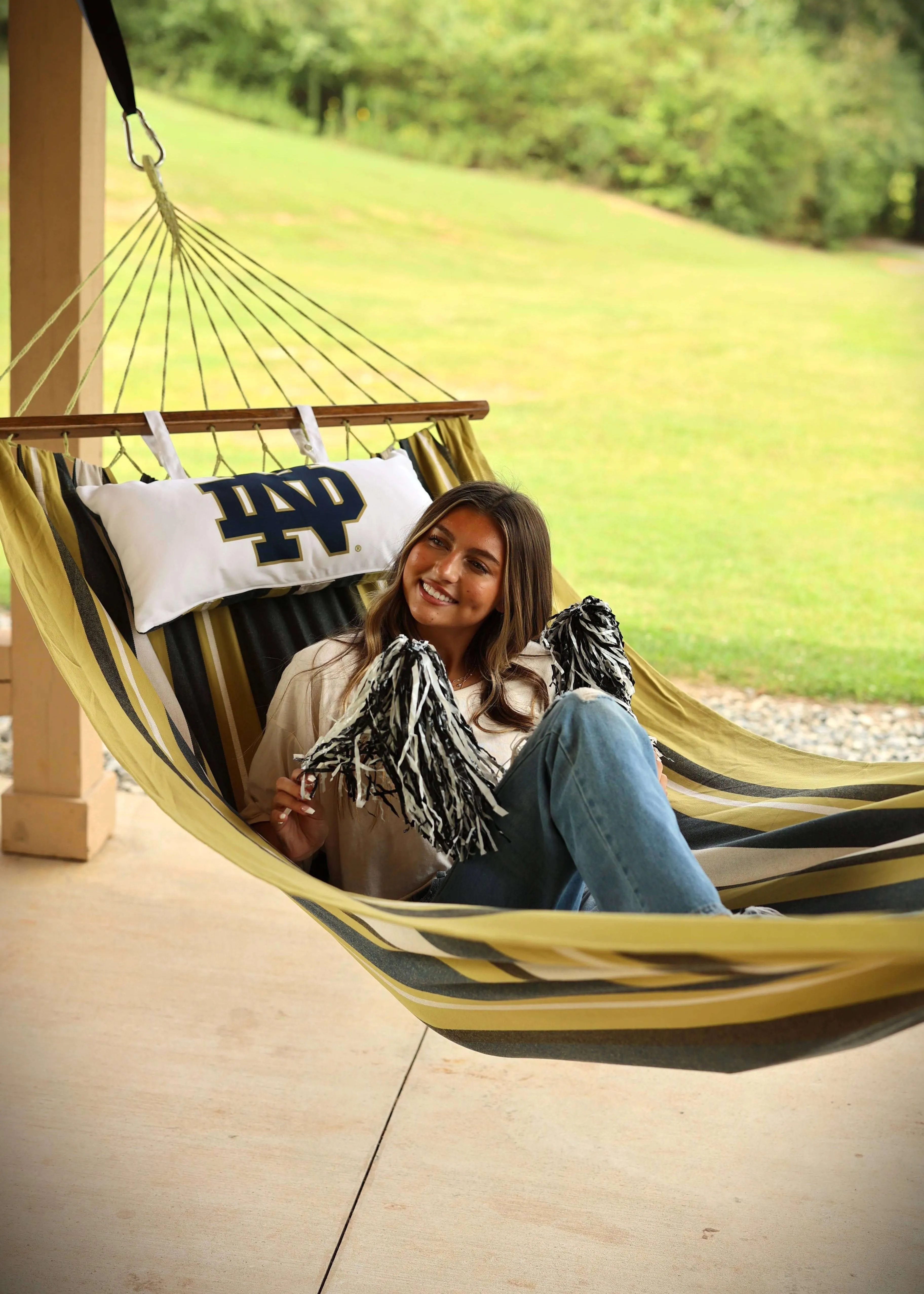 Notre Dame Fighting Irish Logo Hammock | NOTRE DAME