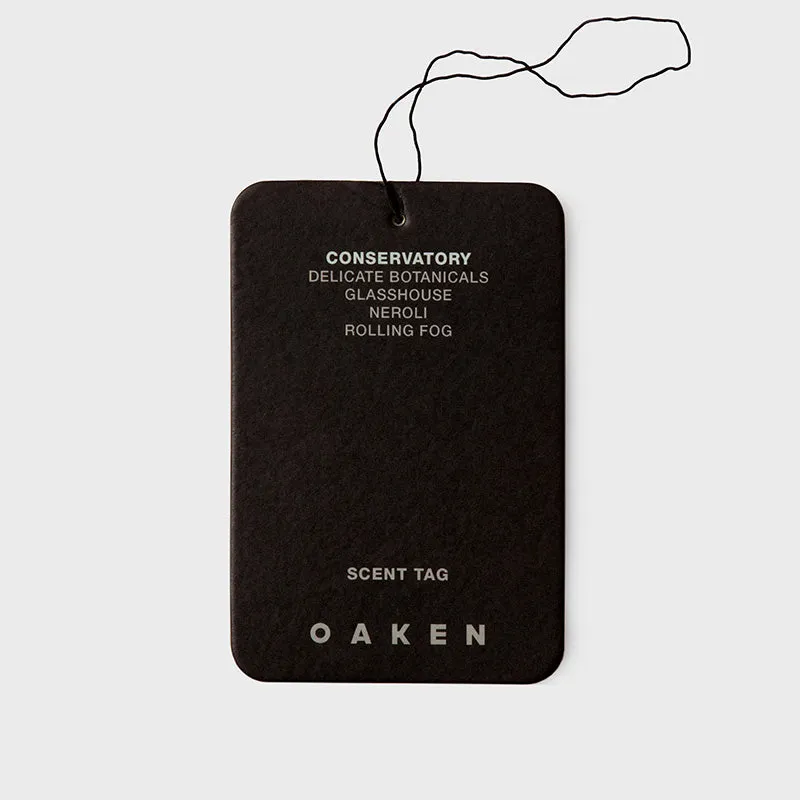 Oaken Lab - Scent Tag, Conservatory