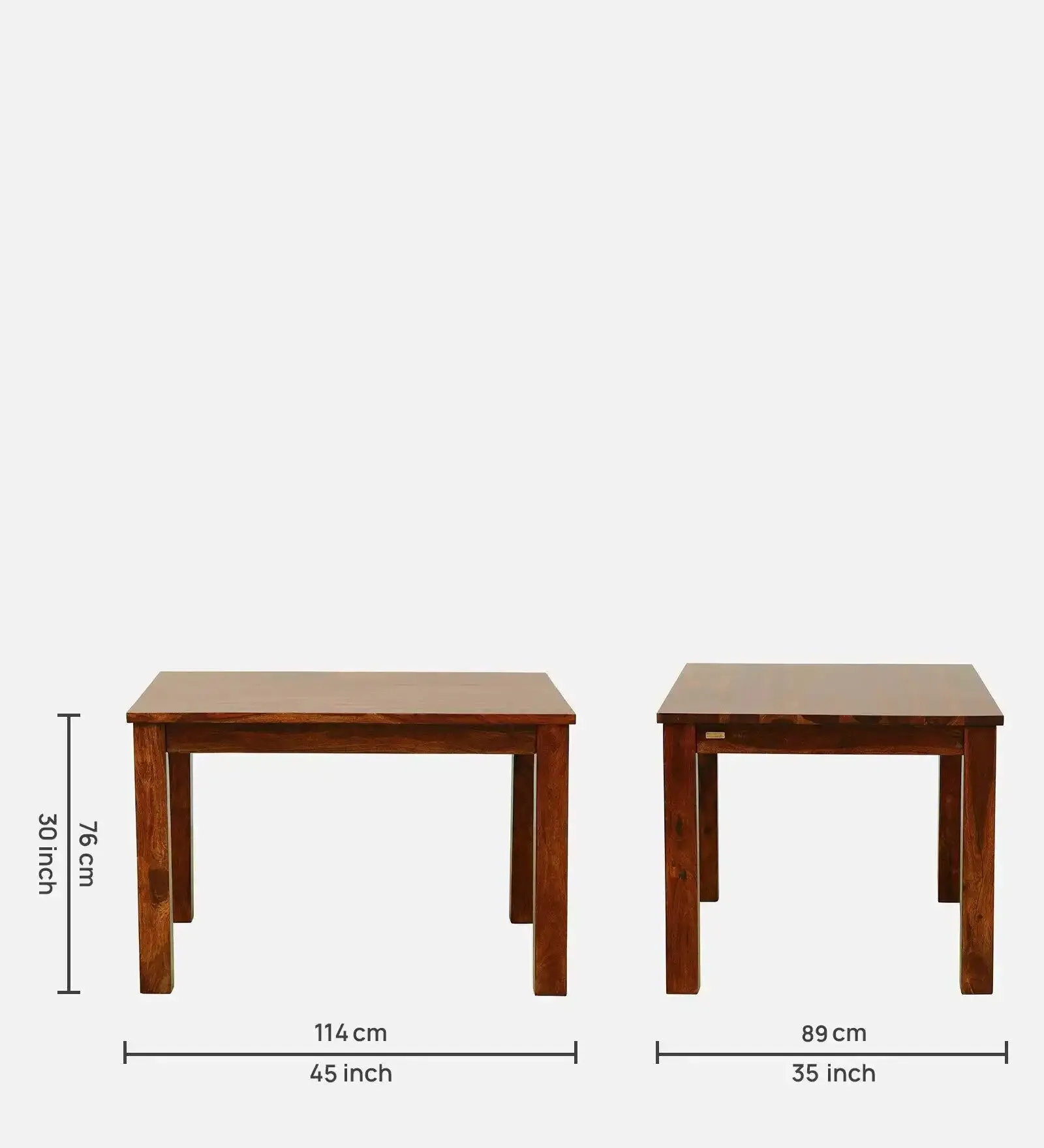 Oslo Traditional Sheesham Wood 4 Seater Dining Sets