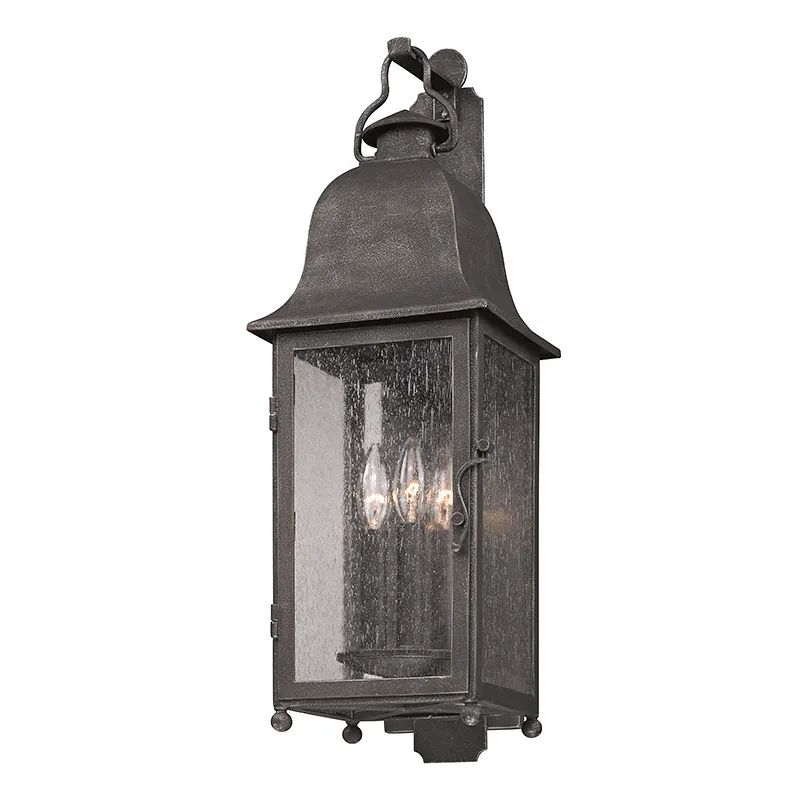 Outdoor Aged Pewter Medium Wall Lantern