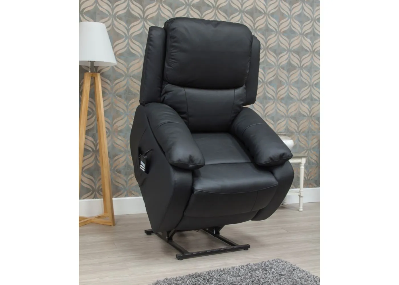 Parker Leather 1 Seater Lift and Rise Chair by Sofahouse - Parker Range