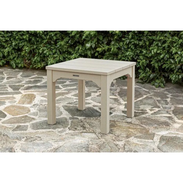 Polywood Outdoor Chinoiserie Square 21" End Table by Martha Stewart