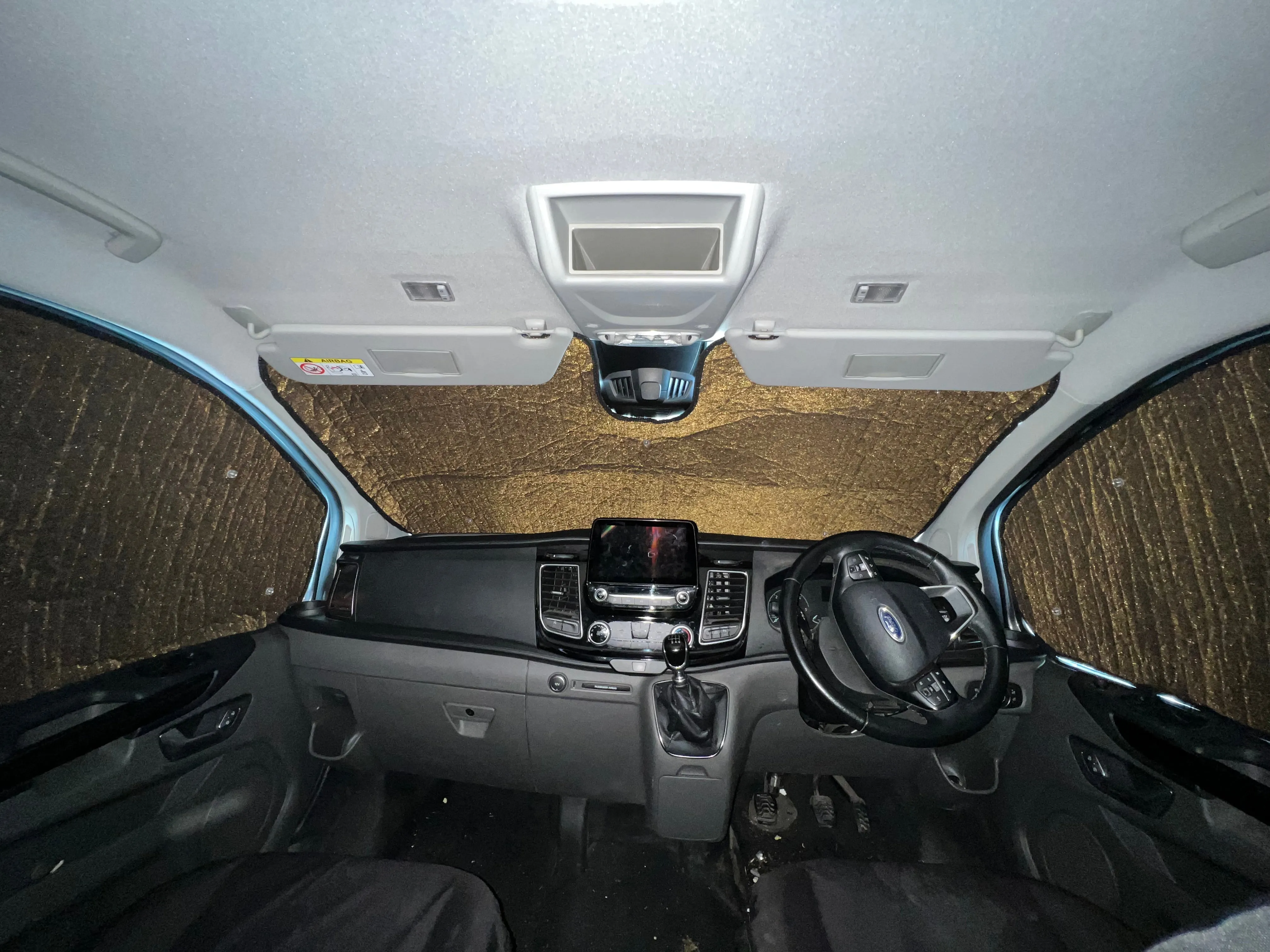 Renault Master 1997–2010 - Starry Night Gold Glitter Screen