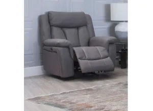 Santino Powered Reclining Armchair - Grey