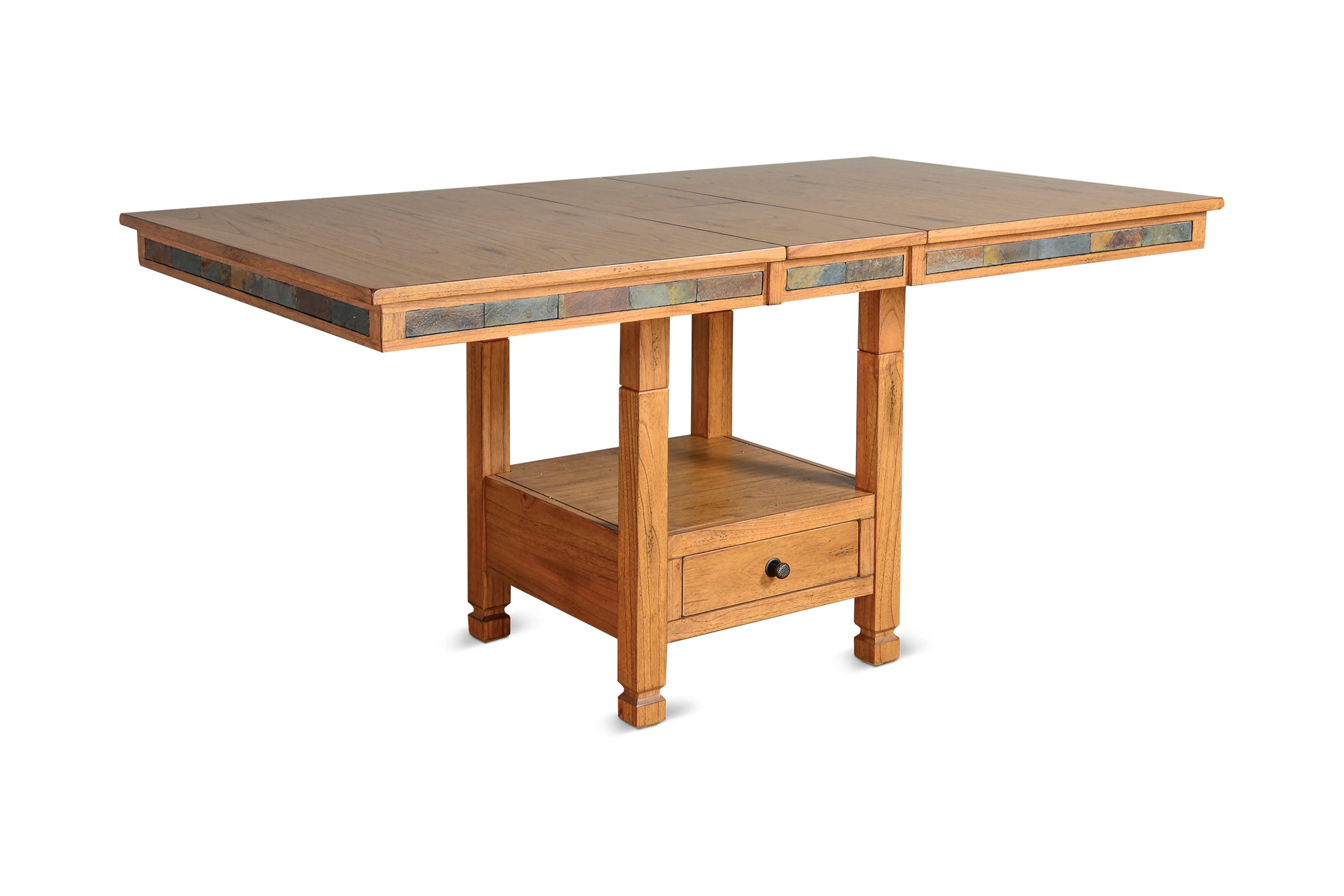 Sedona - Dual Height Dining Table - Light Brown