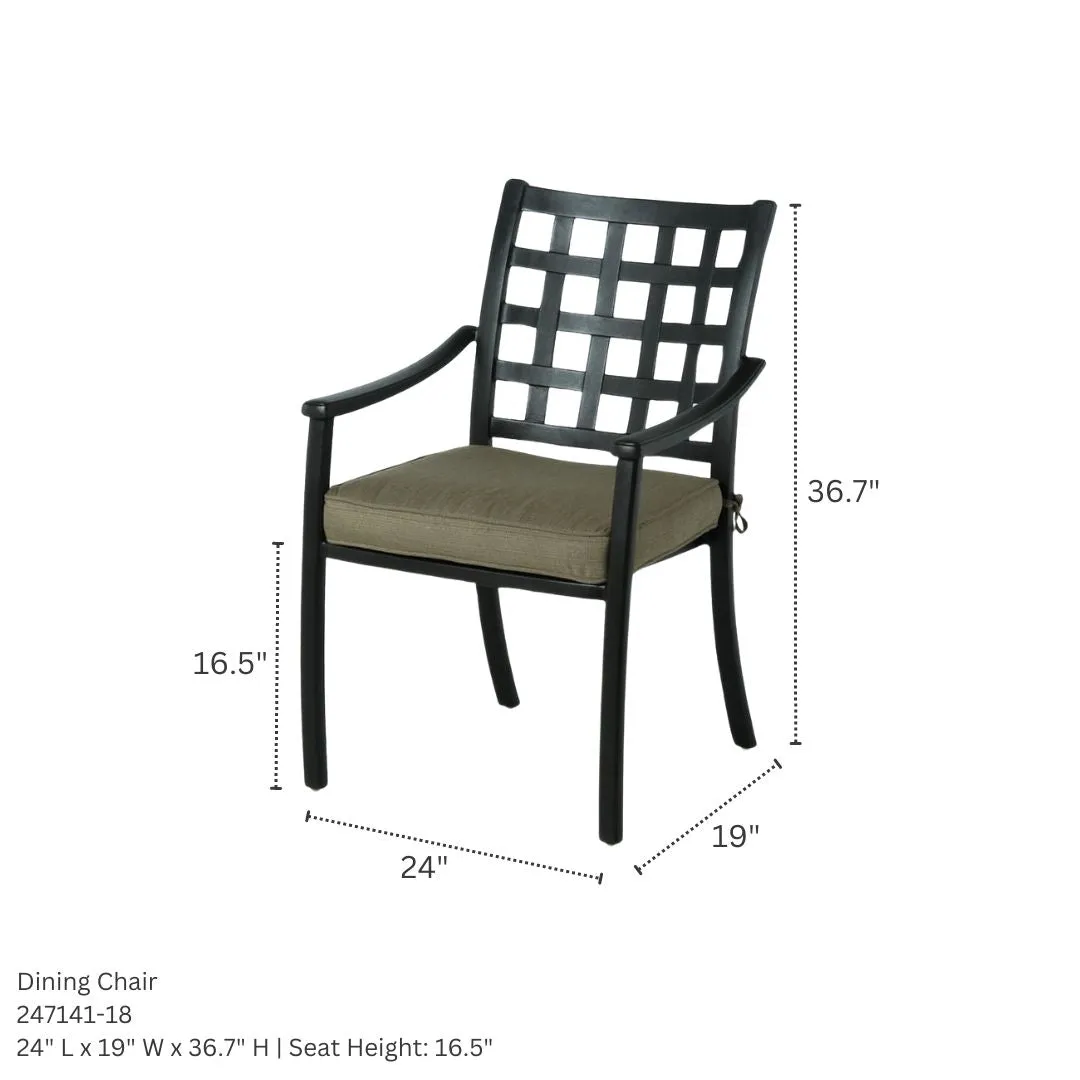 Sherwood 44" Square Dining Set (5 Piece Set)