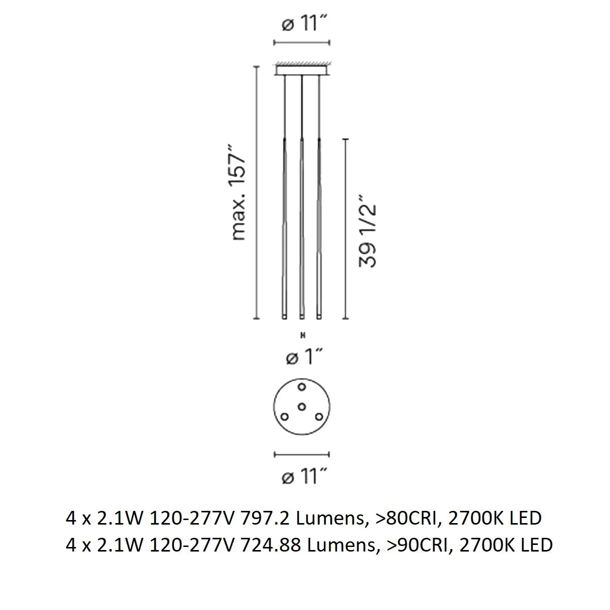 Slim Pendant Light