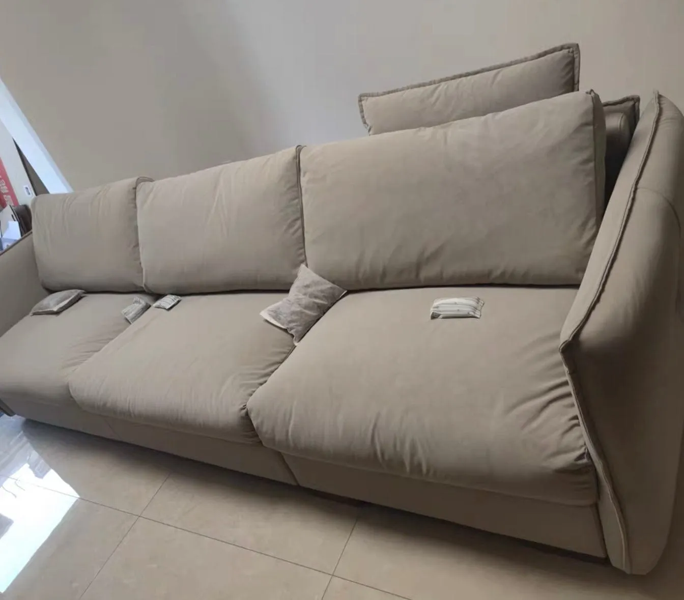 Steven Foldable Storage Sofa Bed with Mattress