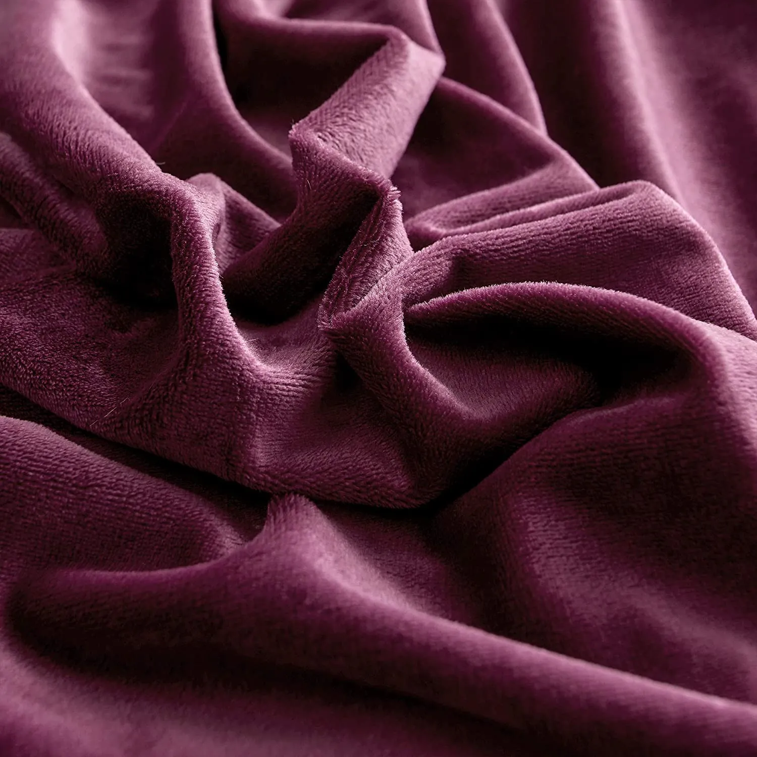 The Softy Ombre Burgundy Bed Set