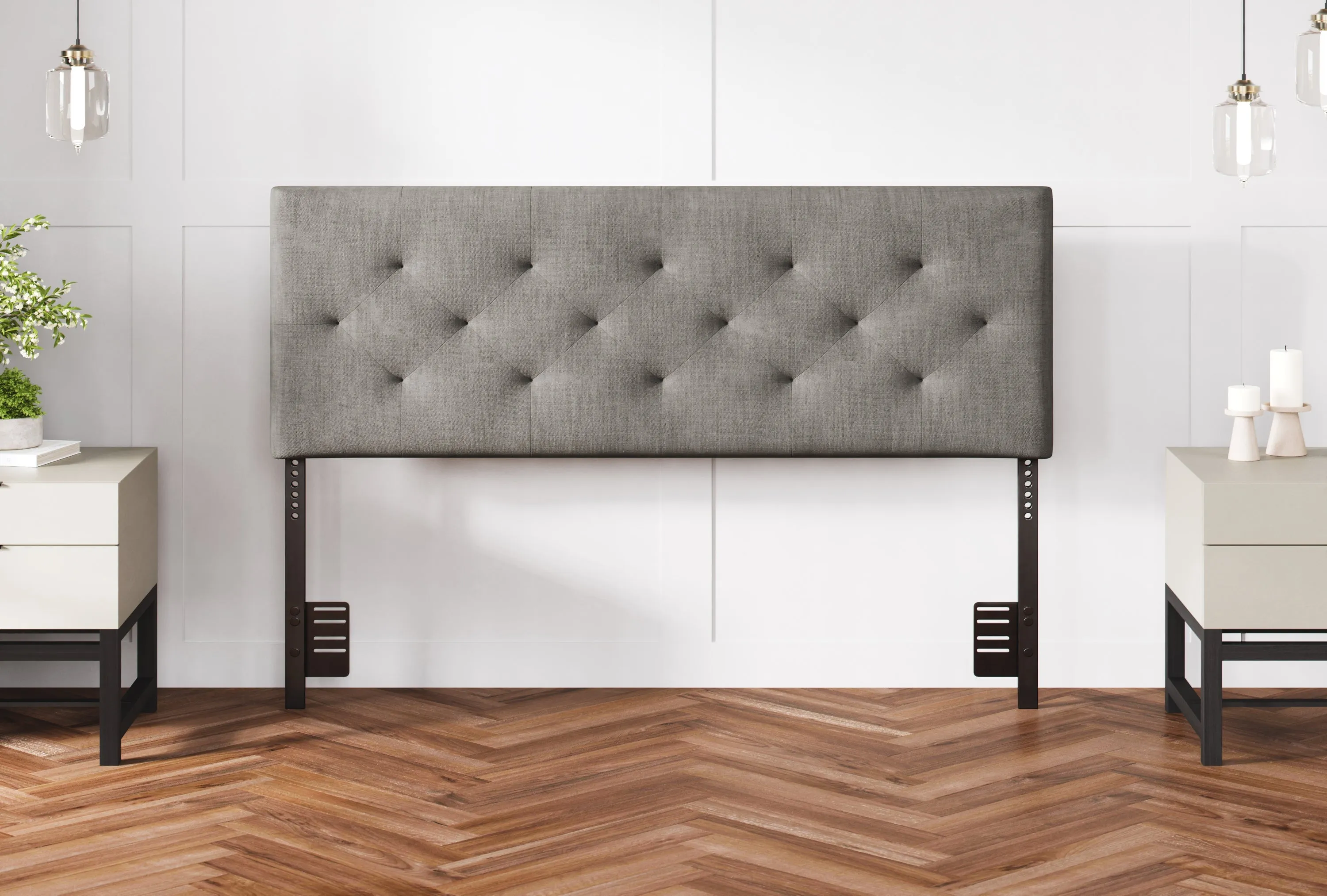 Tufted Mid-Rise Upholstered Headboard